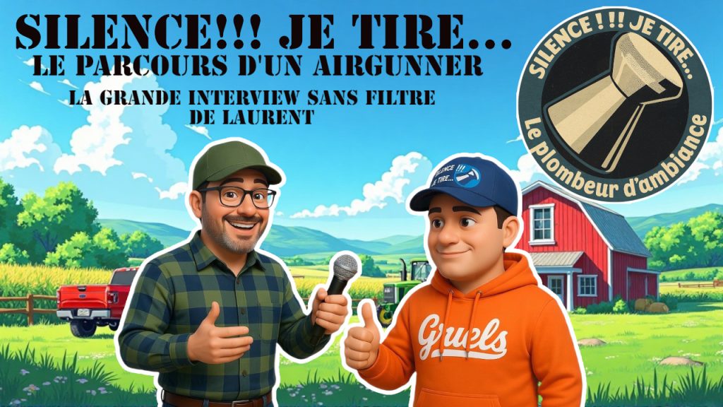 Interview Laurent de la chaîne Silence je tire