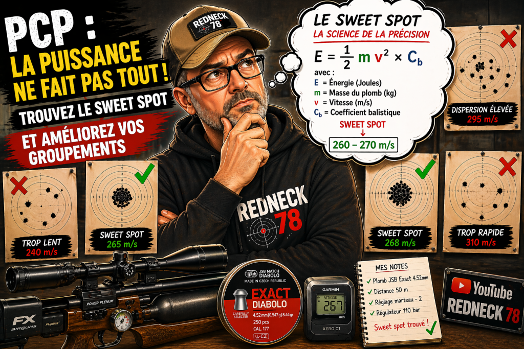 Comment améliorer vos groupements en airgun PCP
